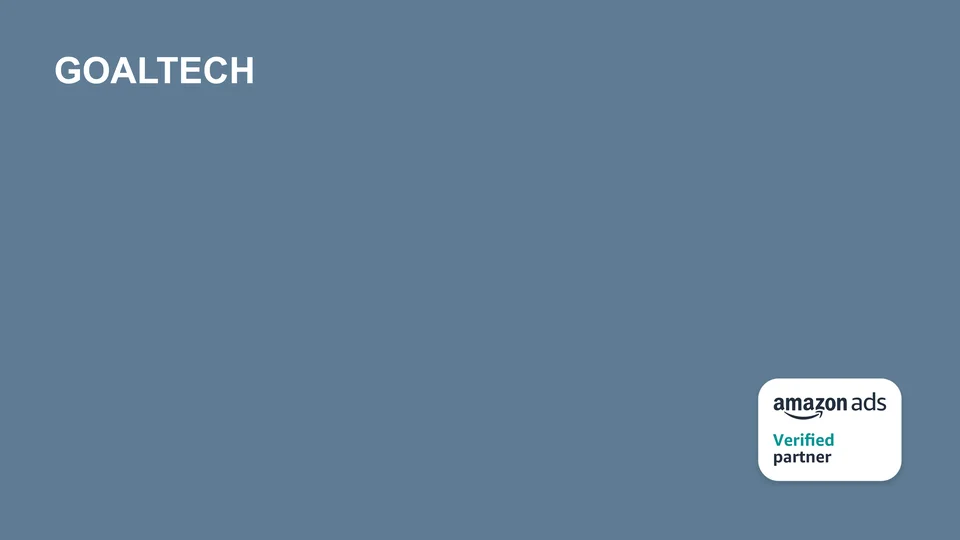 GoalTechサービス資料の表紙